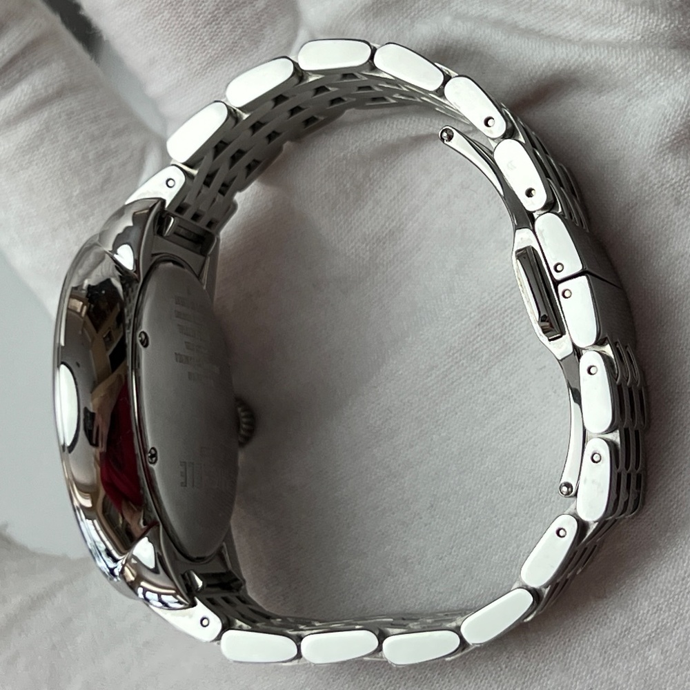 💖Michele Serein💖Diamond Silver Dial Chronograph 40mm Stainless Steel Ladi… - Picture 15 of 17